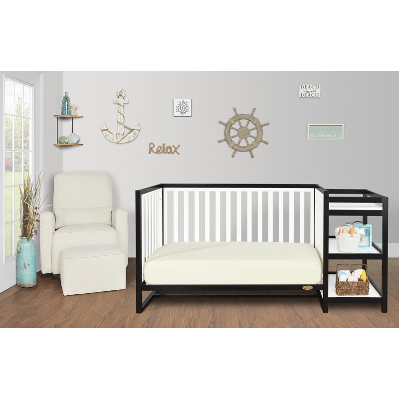 Dream On Me Milo 5 in 1 Convertible Crib and Changer Reviews Wayfair